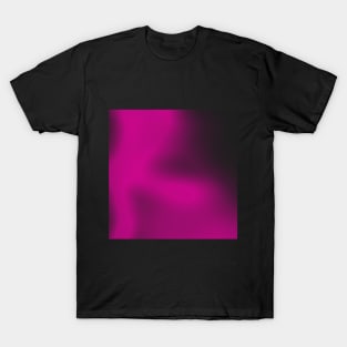 neon pink to black grade T-Shirt